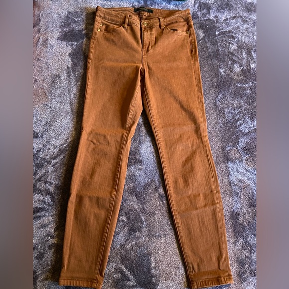 Liverpool Burnt Sienna Straight Leg Jeans - Picture 4 of 8